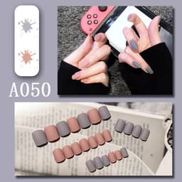 image-Internet celebrity new fake nails wearable nails finished nail patches nail art patches removable nail patches nail art accessories