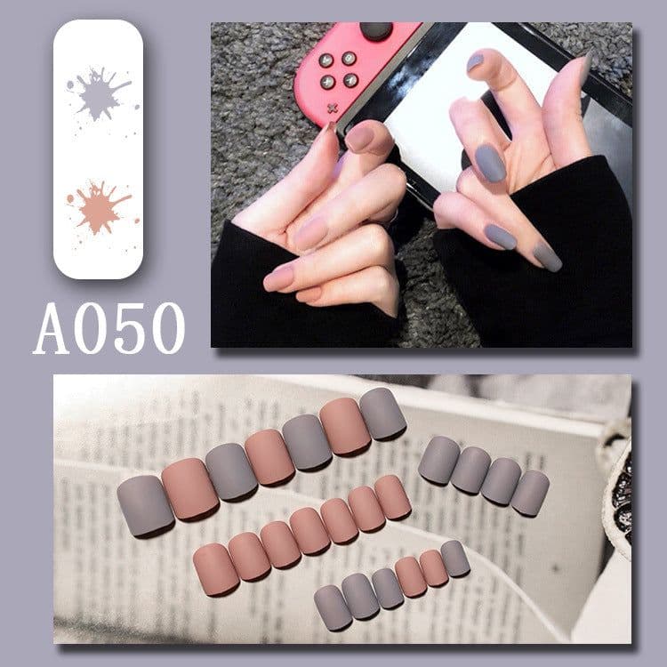 image-Internet celebrity new fake nails wearable nails finished nail patches nail art patches removable nail patches nail art accessories