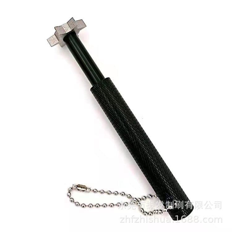 image-Supply aluminum alloy golf head ditch cleaner golf club ditch cleaning tool metal ball head cleaner