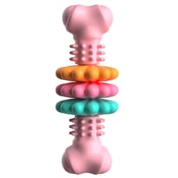 image-Pet Toy Dog Chew TPR Bone - Bite Resistant