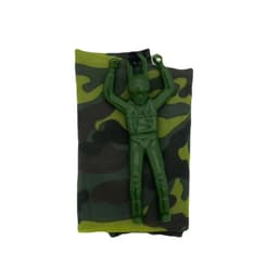 image-Kids Parachute Toy - White Plastic Jumping Soldier 45mm