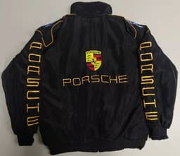 image-F1 Racing Suit College Retro Jacket Black XXL Embroidered