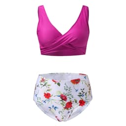 image-2021 bikini European and American spot sexy yellow multi-color bikini export swimsuit for women
