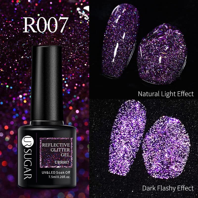 image-Fluorescent Reflective Manicure Gel - UR 2022 Phototherapy Jelly 7.5ml