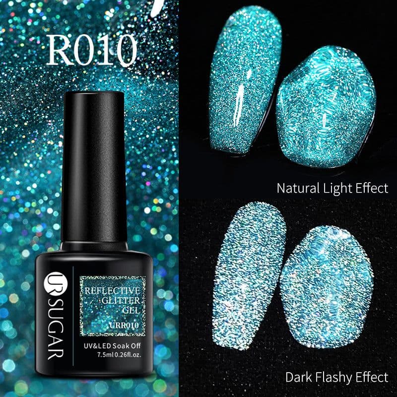 image-Fluorescent Reflective Manicure Gel - UR 2022 Phototherapy Jelly 7.5ml