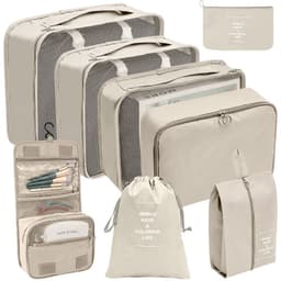 image-Travel Storage Bag Set 7pc Organizer Dark Blue