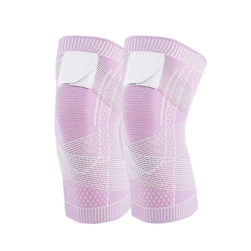 image-Knee Pads - Breathable Running Sports Protective Gear with Transparent Strap