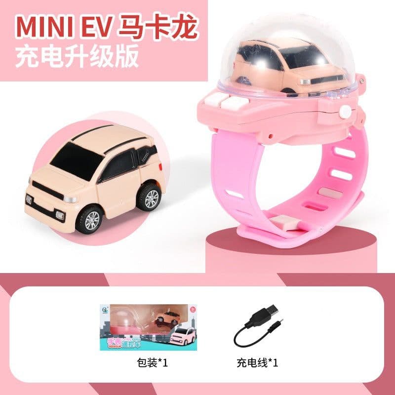 image-JZB Deformation Watch Remote Control Car Yellow