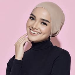 image-New Lycra Scarf - Chocolate - Adjustable Hijab with Shade Function