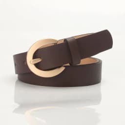 image-Apricot PU Belt Women 2-4cm Buckle