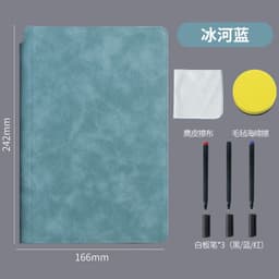 image-Erasable A5 Whiteboard Notebook - Double Sided