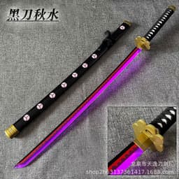 image-Demon Slayer Nichirin Wooden Sword - Green 103cm