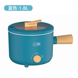 image-European, British, American, multifunctional student dormitory electric cooker, hot pot, noodle cooking electric hot pot, double-speed heat insulation small