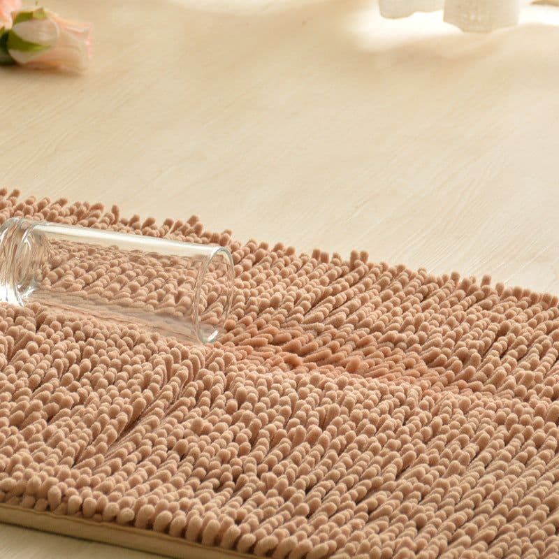 image-Camel Chenille Bath Rug 70x180 Floor Shower Mat Guard Carpet
