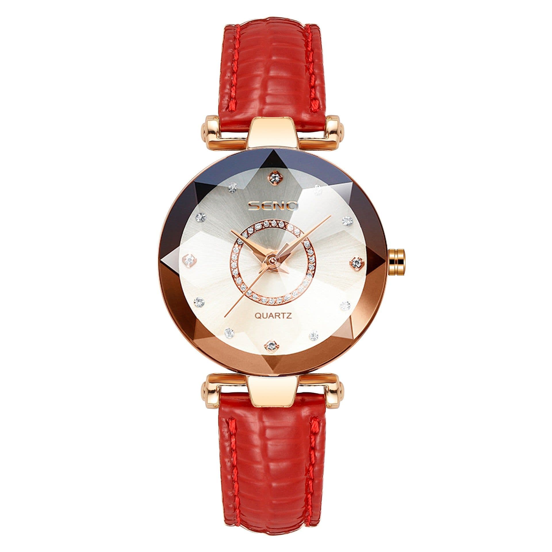 image-SENO Women's Watch - Purple 26mm Stainless Steel