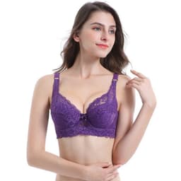 image-Xi Laizi Bra - D Cup Thin Mold Cotton Underwear