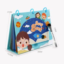 image-Children's Sticker Book - Quiet Paste Montessori