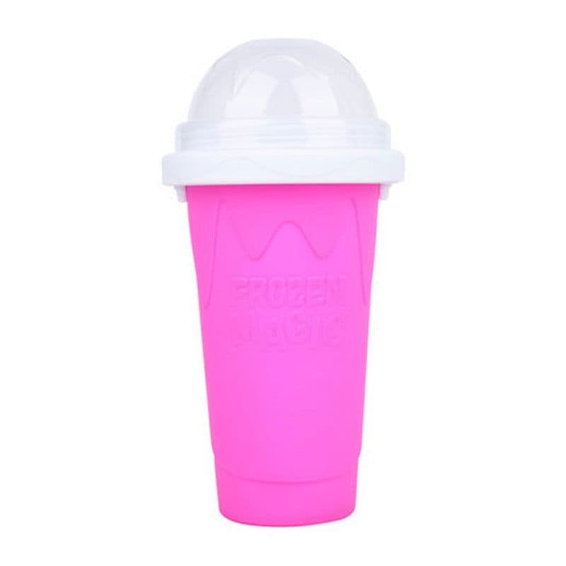 image-Cross-border home smoothie cup summer pinch cup smoothie cup summer shake shake into ice cup internet celebrity refrigeration cup
