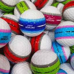 image-Golf's new three-layer game ball, 360-degree seamless alignment, putter, high-density end ball, logo printable