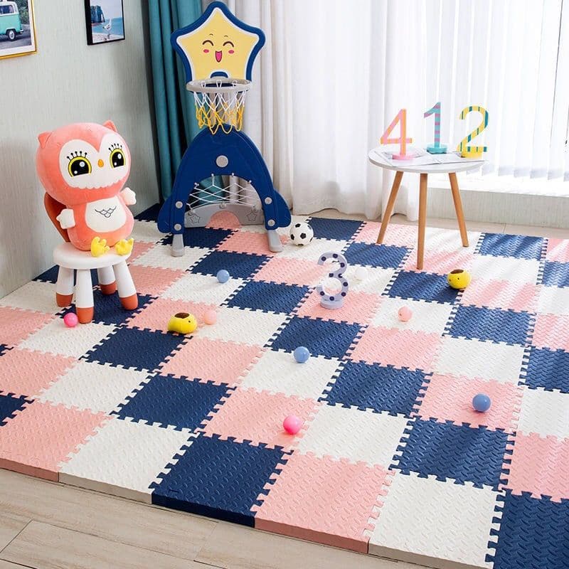 image-Foam Floor Mat Set - 20pcs Anti-Fall Baby Crawling Mat