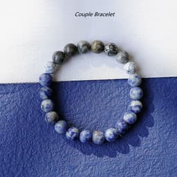 image-Couple Bracelet - Blue Stone Literary Retro Gift