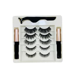 image-Glue-Free Magnetic False Eyelashes - Clip-On, Mama Style, European & American Design