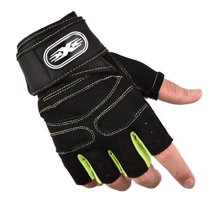 image-Laughing Fitness Cycling Gloves - Red XL Unisex