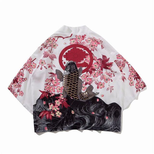 image-2021 cross-border new Japanese-style digital printing kimono men and women cloak coat pajamas cardigan summer