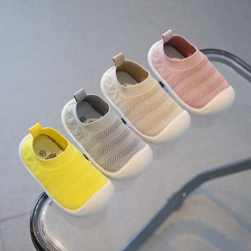 image-Hanny Bear Toddler Shoes - Beige Size 23 Knitted