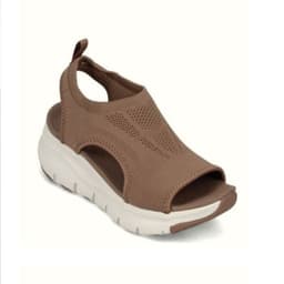 image-Spot 2021 Pink Sandals Low-Heeled Casual Women's Shoes PU Sole