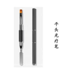 image-Lattice Spectrum UV Gel Pen - Silver Round Head