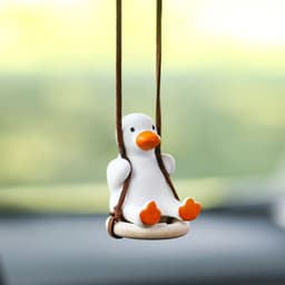 image-Swing Duck Car Pendant Aroma Diffuser