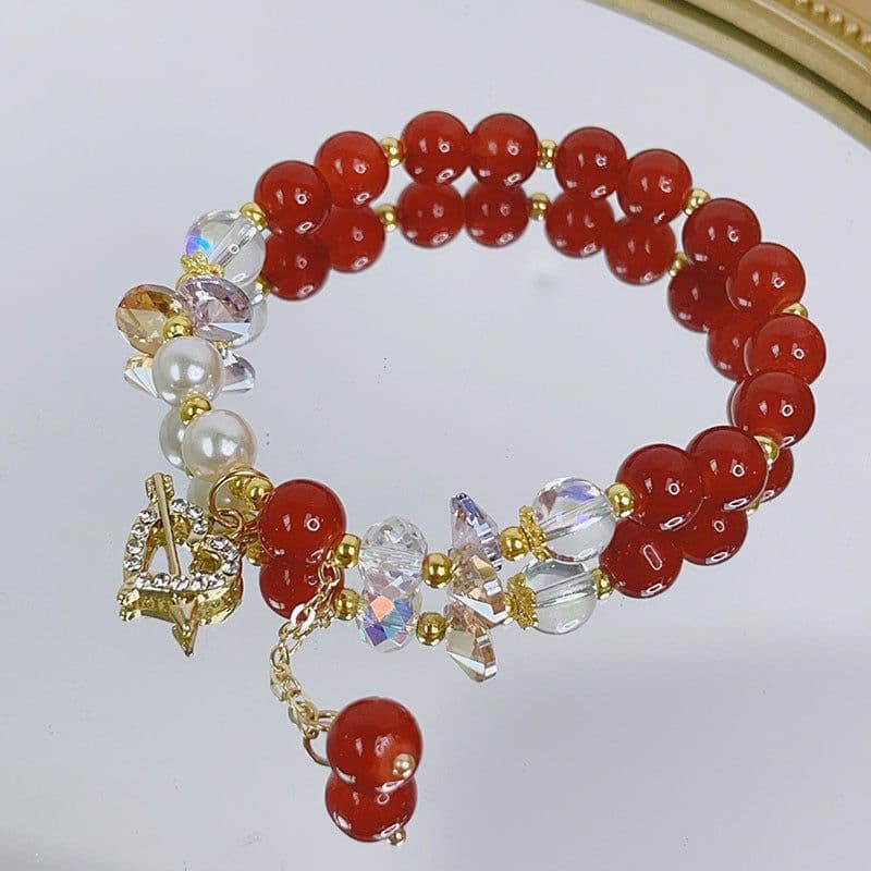 image-Sanrio Glass Bracelet - Dolphin Yellow Cartoon
