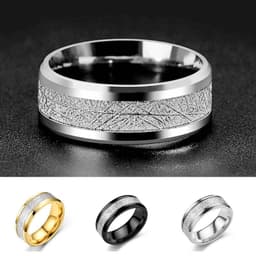 image-Personality Trend Titanium Steel Rime Ring for Women & Men - Hot Jewelry