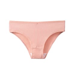 image-Summer breathable skin-friendly sports high elastic stretch ladies briefs cotton comfortable new pure color girls underwear