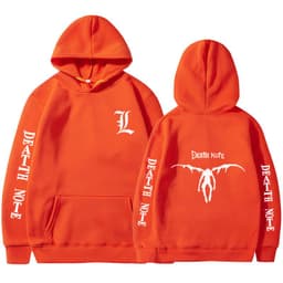 image-Tokyo Revengers 2D Print Men's Hoodie - Beige & Black 3XL