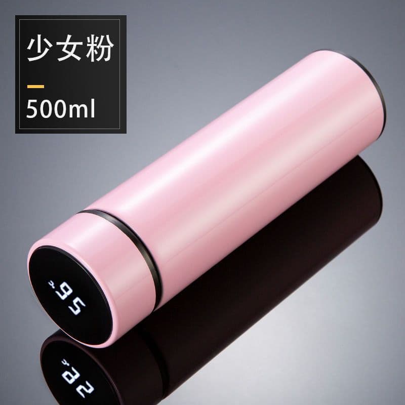 image-Smart Temperature Display Insulated Cup 304 Stainless Steel Water Bottle Gift