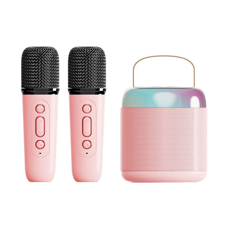 image-Taikoo Bluetooth Karaoke Speaker - 3 Speakers, Waterproof Microphone, 1200-2000mAh