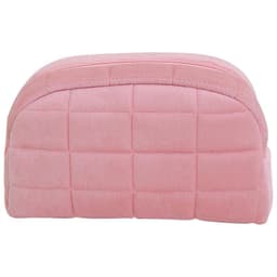 image-Sichen Cosmetic Pillow Bag - Cream White, Large, Soft & Anti-odor