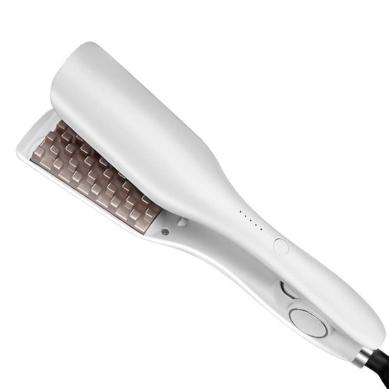 image-Amazon hot sale fluffy corn silk clip 5-speed temperature adjustment lazy wave curling iron female hair root curling iron