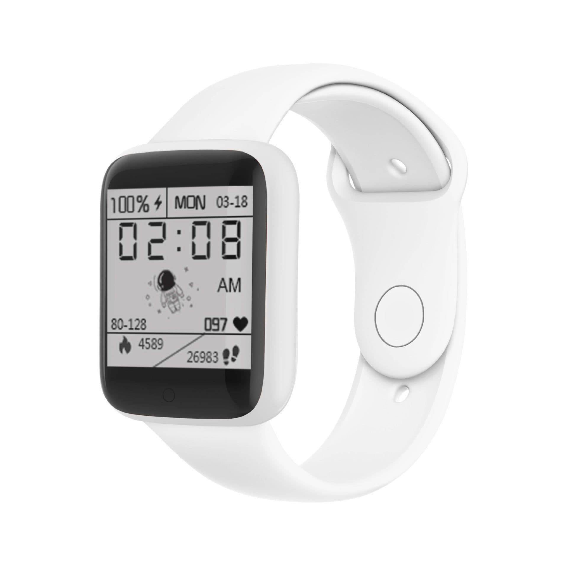 image-Y68 Yellow Sports Bracelet with Bluetooth, Step Tracker, Gift for Men & Women