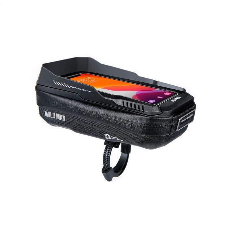 image-Wild Man Mountain Bike Front Bag XT3 Black
