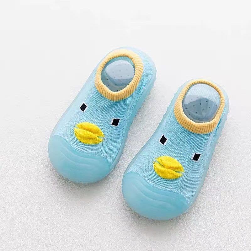 image-Baby Walker Sock Shoes - Ducks Beige 25