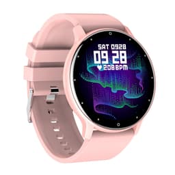 image-lormocat ZL02D Smart Watch - Yellow Heart Rate Blood Oxygen Monitor 1.28" IPS Screen