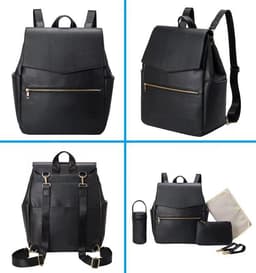 image-Factory Direct PU Mother & Baby Backpack - Waterproof & Multifunctional