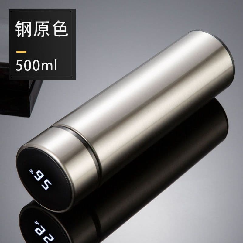image-Smart Temperature Display Insulated Cup 304 Stainless Steel Water Bottle Gift
