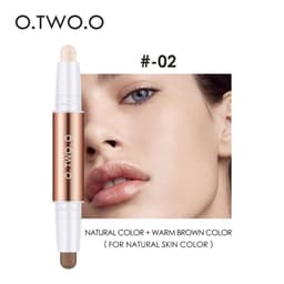 image-O.TWO.O Contour Stick - Double-ended Highlighter Beige+Cold Brown SC030