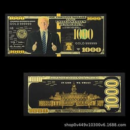 image-Trump Gold Foil Commemorative Card Set