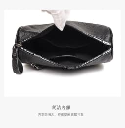 image-Cowhide Leather Saddle Bag - Khaki Small Square