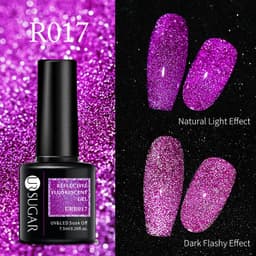 image-Fluorescent Reflective Manicure Gel - UR 2022 Phototherapy Jelly 7.5ml